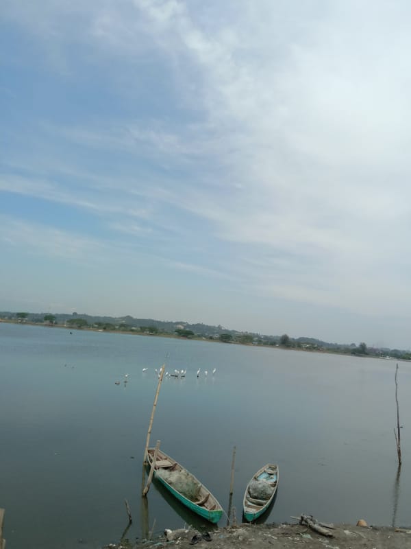 Construction work and fishing boats observed in Lhokseumawe