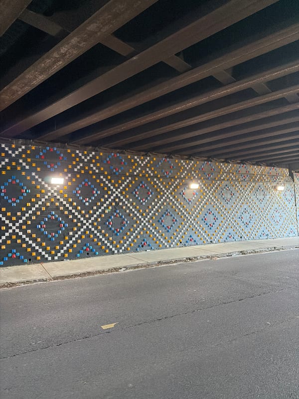 Jackson Street Bridge infrastructure documented in Atlanta