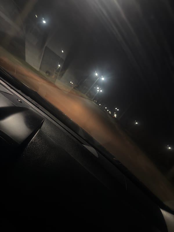 Nighttime drive captured on streets of Iddo Tudunwada, Nigeria