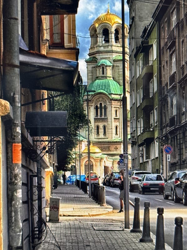Sofia resident documents city landmarks and landscapes in afternoon photo series