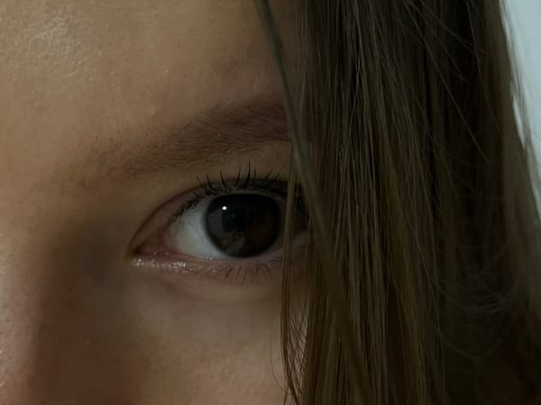 Woman documents evening makeup removal routine in Limassol Cyprus