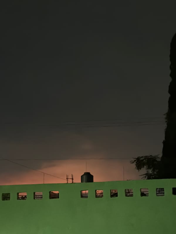 Nighttime urban scenes documented in Cuautla, Mexico