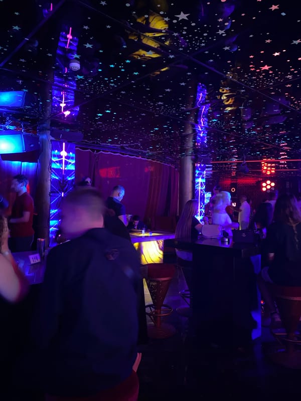 Night at Taj Mahal club in Sharm El Sheikh, Egypt