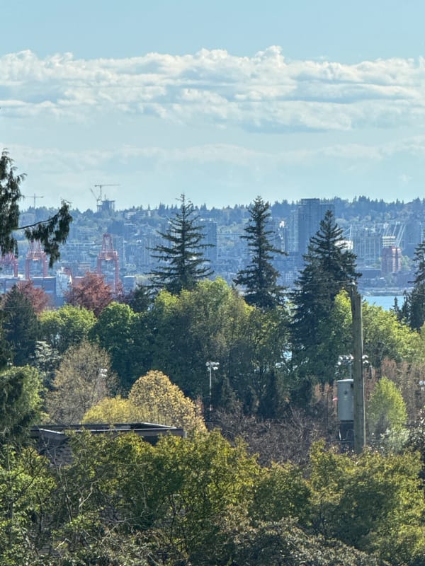 North Vancouver resident captures cityscape, golf collection, parked car