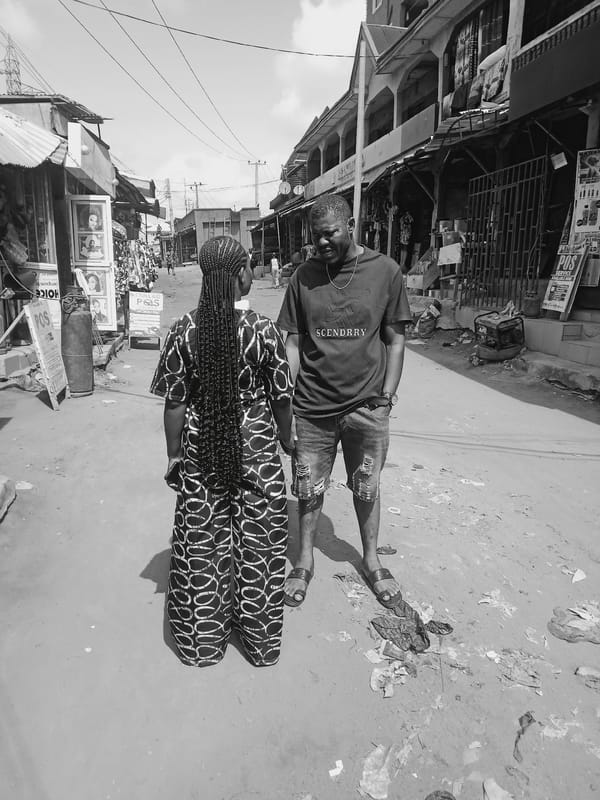 Daily life captured in Onitsha commercial district streets
