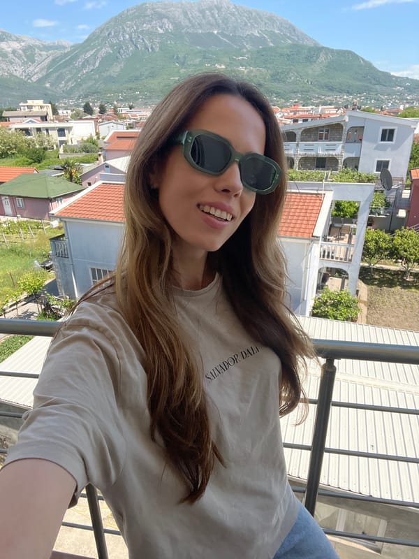 Tourists capture selfies, views in Montenegro mountain town