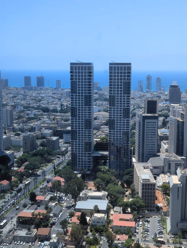 Aerial view over a compact residential neighborhood in Al Jizah, Jordan