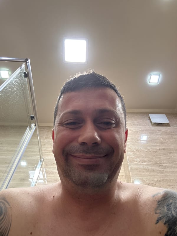 Morning selfies around Sofia: bathroom, apartment, and car