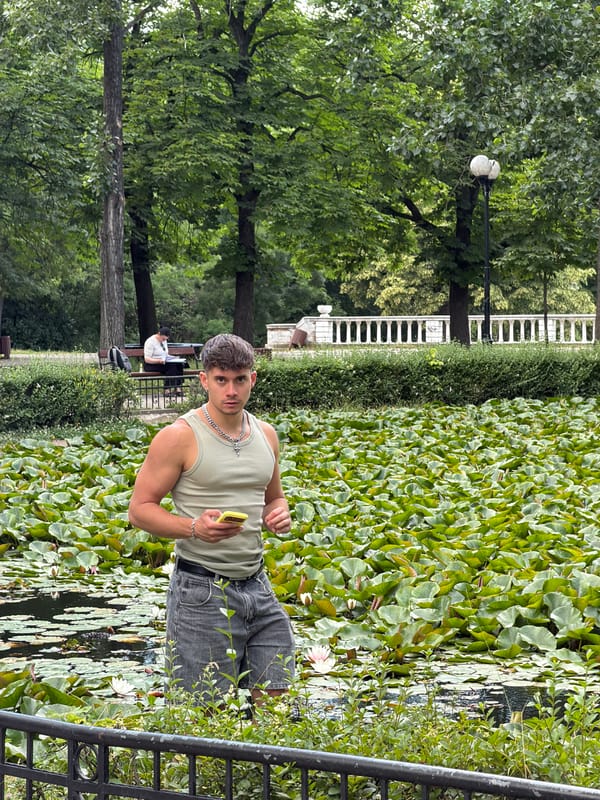 Afternoon in Borisova Gradina, Sofia's lily pond park