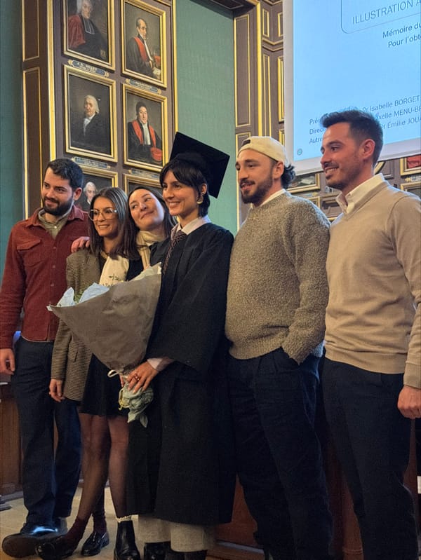 Graduation ceremony and academic scenes documented across Paris