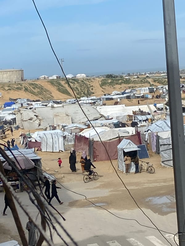 Khan Yunis shows widespread damage, displacement camps amid daily life