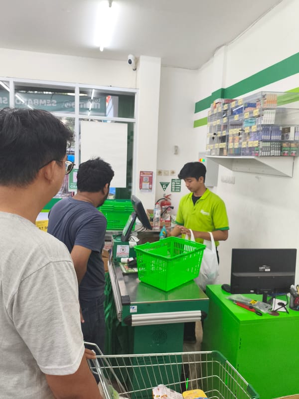 Everyday retail and street life in Depok, Indonesia