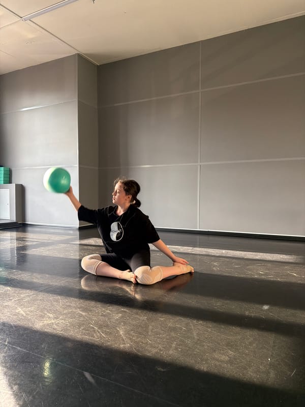 Young gymnasts train at Saint Petersburg fitness facility