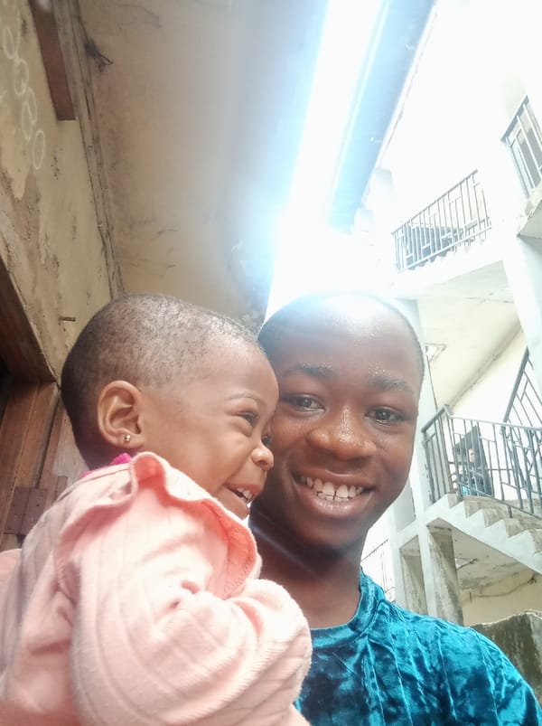 Easter morning family moments captured in Owerri residential area