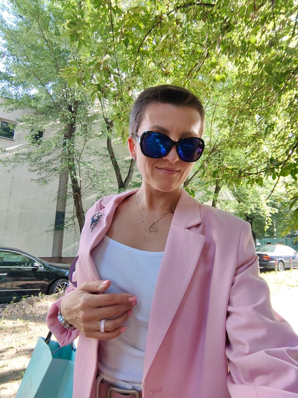 Morning walk through Minsk streets, coffee in hand