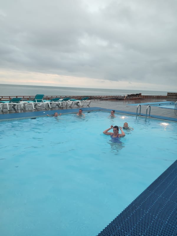 Resort leisure activities captured at Sirius coastal facility