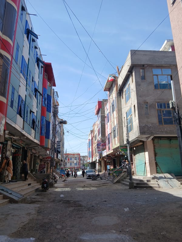 Early morning street life documented in Quetta City