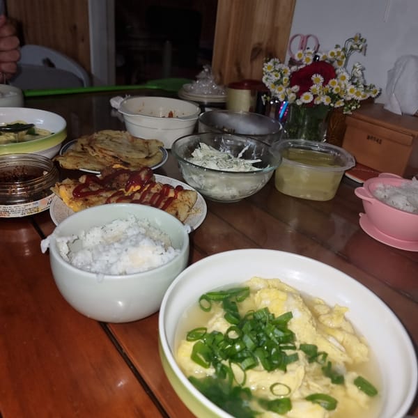Home cooking session in Dunnae-myeon, from prep to plate