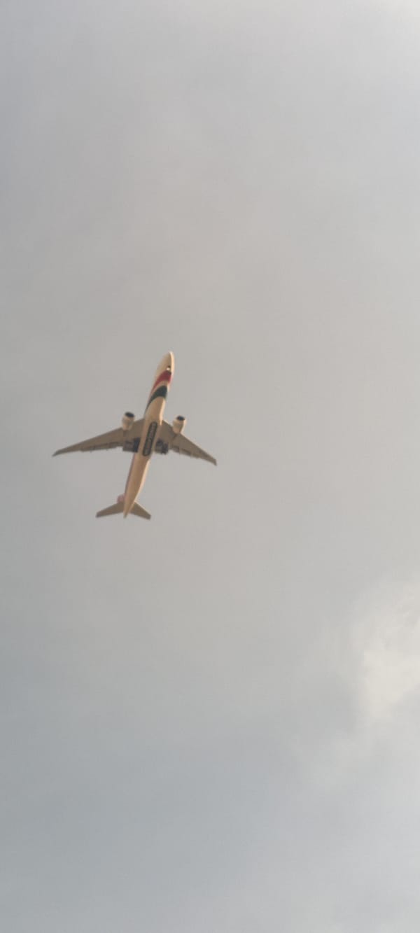 Casual soccer games and aircraft sightings in Jeddah