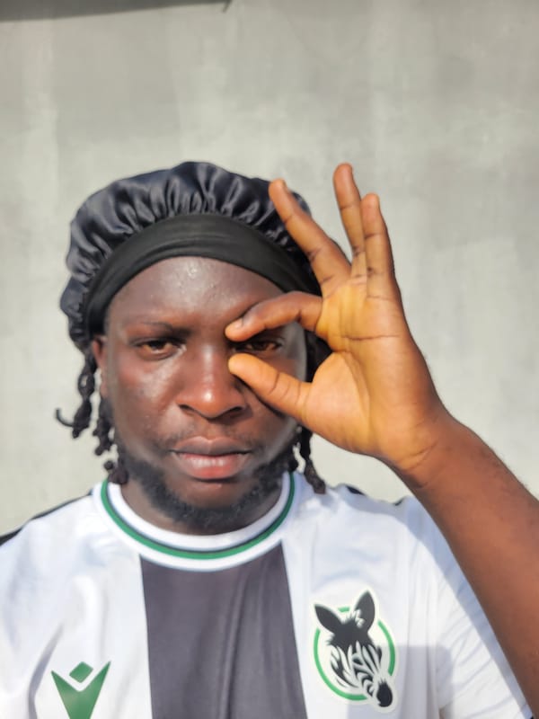 Portrait photos taken of man in Markurdi, Nigeria