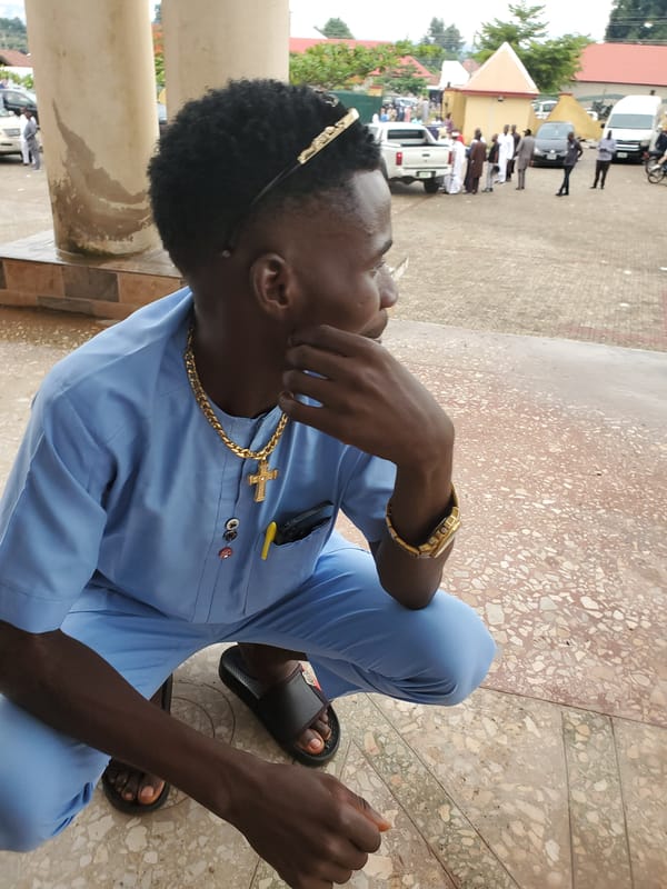 Daily life documented in Mararaba, Nigeria neighborhood scenes