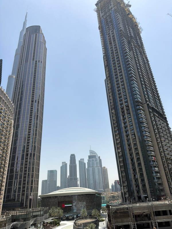 Dubai construction activity documented amid continuing urban development