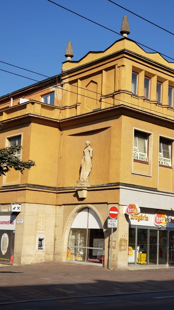Morning stroll through Prešov's historic pedestrian centre