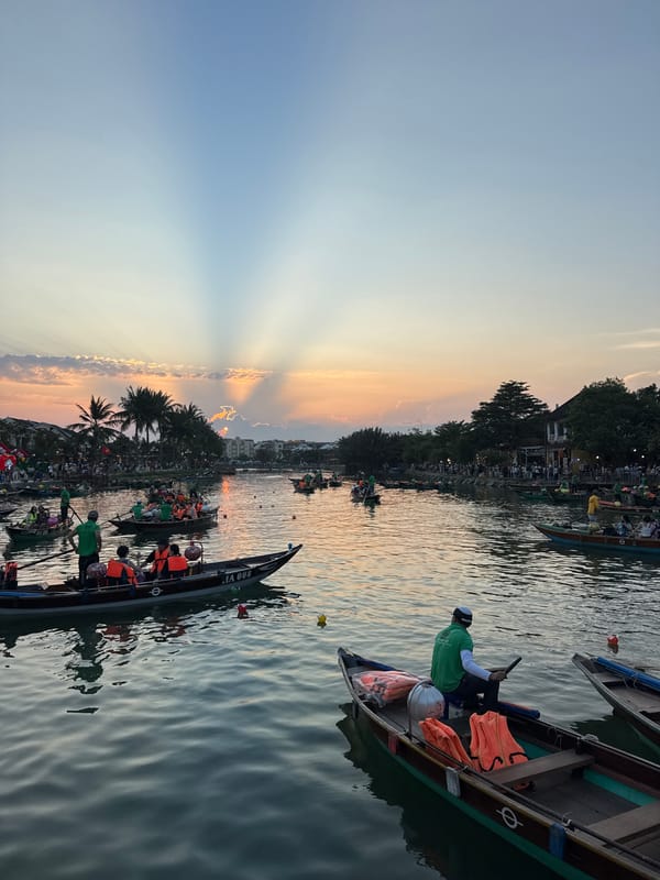 Tourist experiences documented throughout day in Hội An, Vietnam