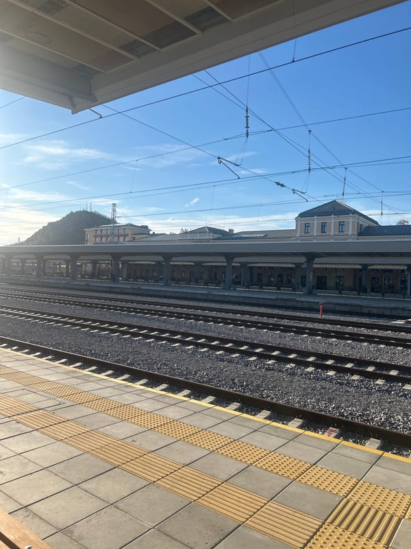 Railway maintenance vehicle spotted at Plovdiv Central Station