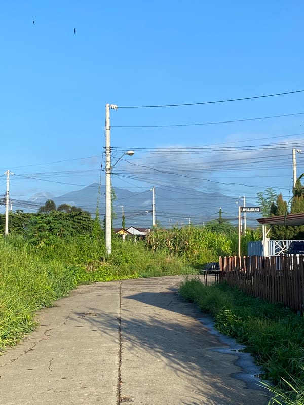 Casual suburban walk documented in Davao City Philippines