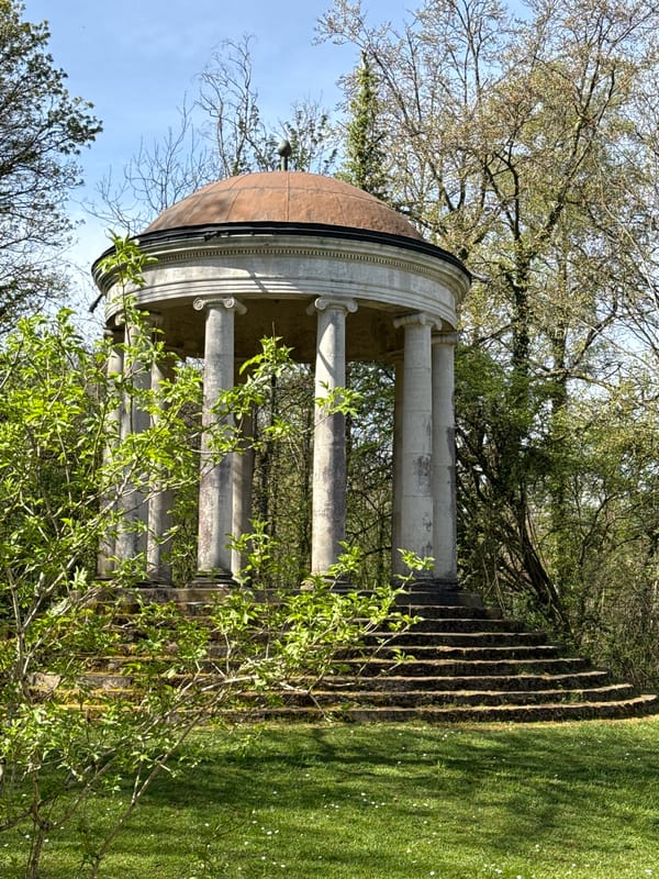 Family visits animal park in Esch-sur-Alzette, Luxembourg morning