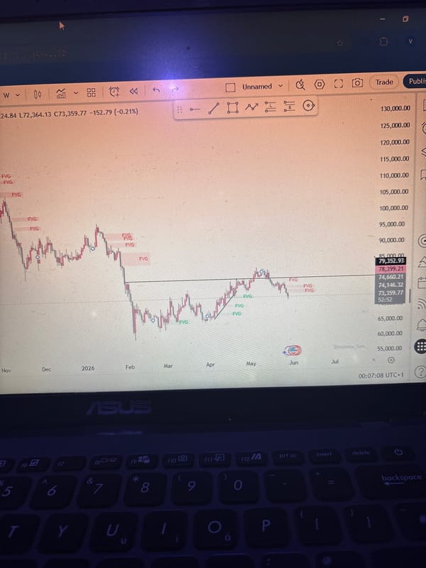 Trader monitors gold prices on forex platform in Nigeria