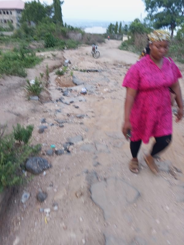 Rural Nigeria communities see routine pedestrian traffic Monday evening