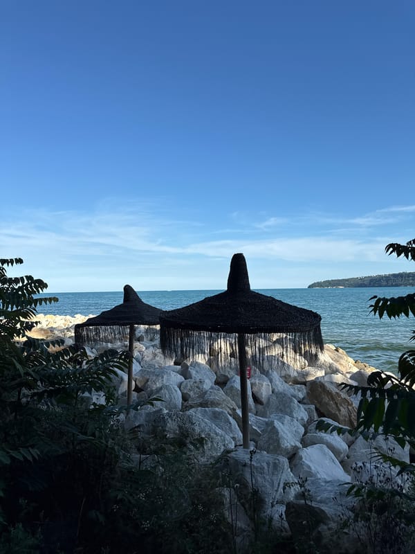 Afternoon along Varna's Black Sea promenade and rocky shore