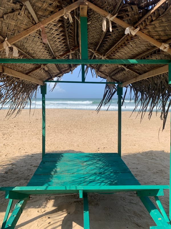 Early morning beach scenes documented across southern Sri Lanka