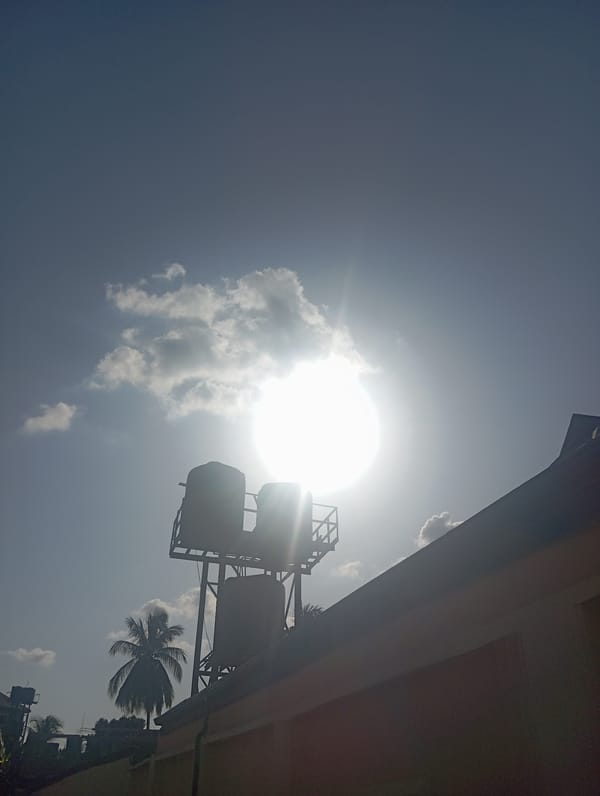 Afternoon street life documented in Nkpor Nigeria residential area