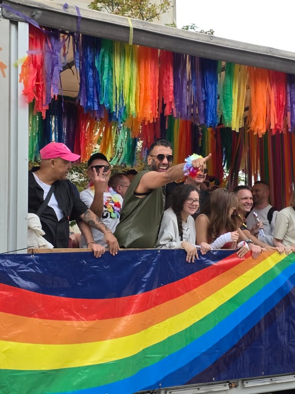Warsaw Pride parade celebrates 25th anniversary with floats, rainbow flags