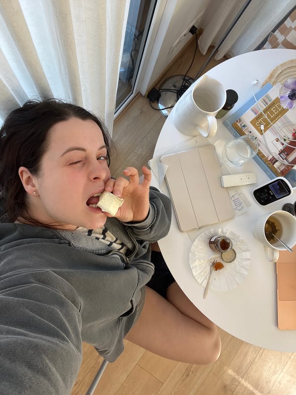 Corgi enjoys morning playtime in German countryside