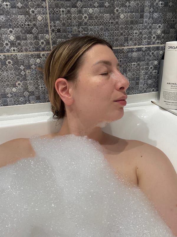 Moscow resident documents morning bath and meal preparation routine