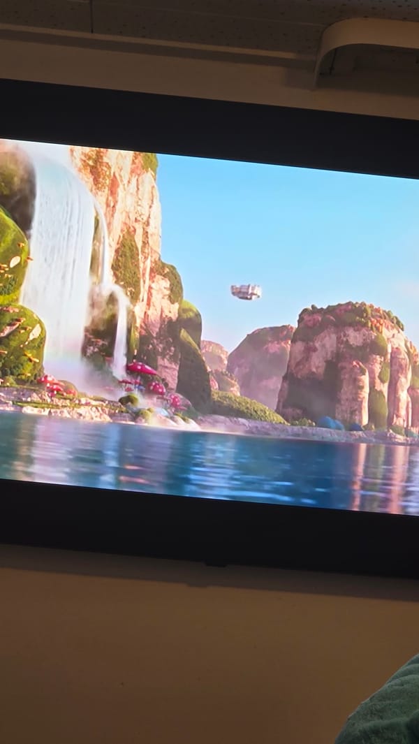 Evening movie watching session captures animated films in Zirndorf