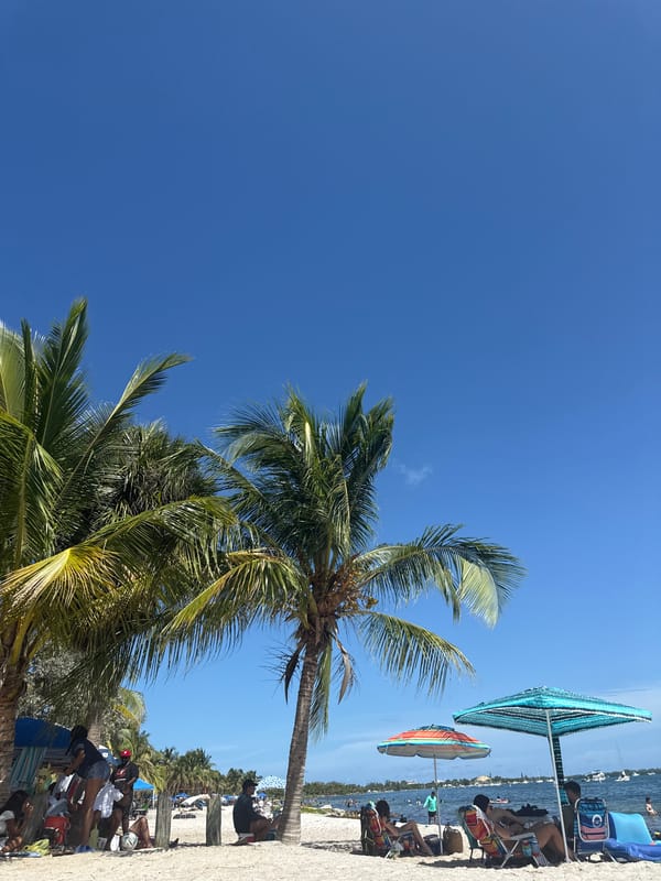 July 4th afternoon on a Miami beach