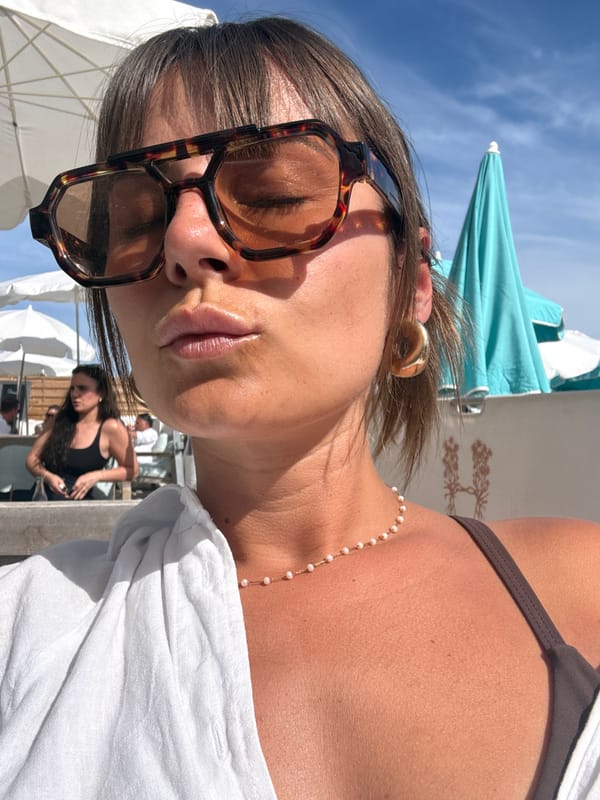 Summer leisure scenes captured at Cannes beach club