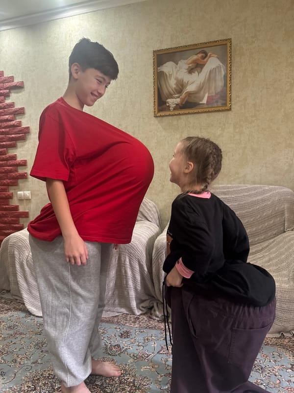 Children play indoors during morning hours in Tashkent