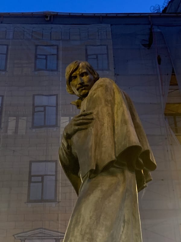 Summer twilight in Saint Petersburg: streets, statues, and dessert