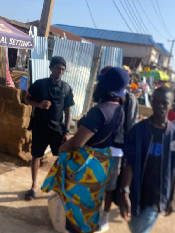 Morning daily life documented across Bukuru, Nigeria streets