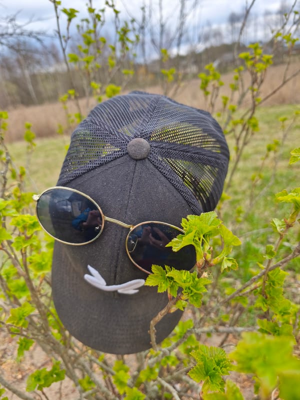 Spring morning domestic life documented in Belarusian village