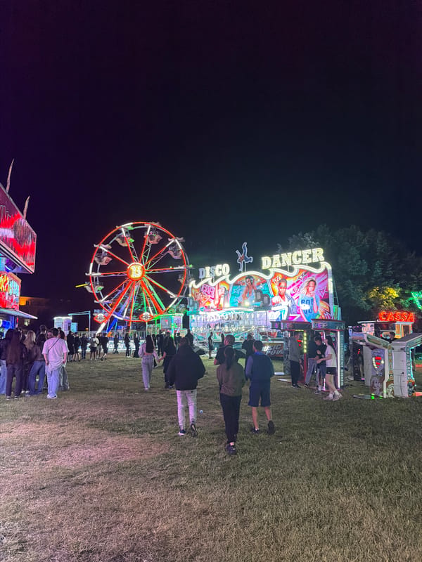 Evening carnival festivities and PARK fest in Sofia