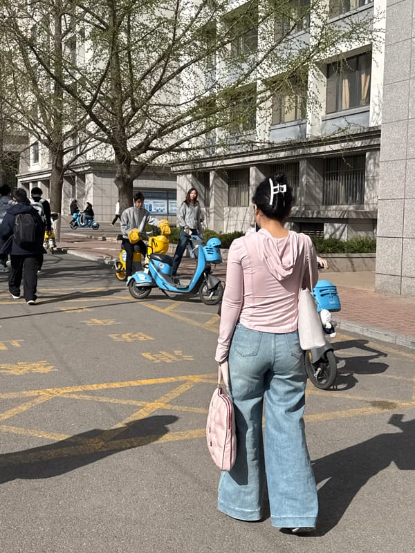 Morning street life documented in Zhongtun, China