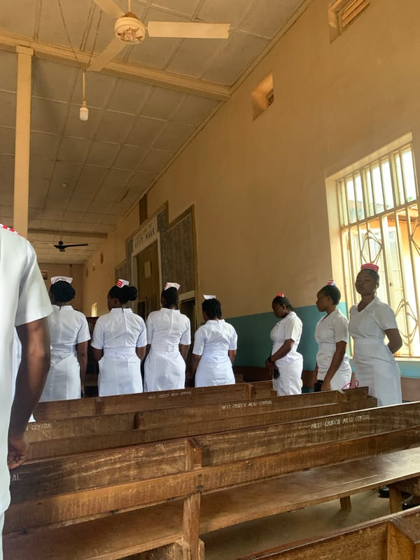 Nursing trainees and everyday scenes across Benue State, Nigeria