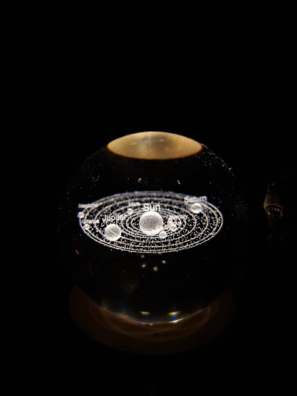 Indoor objects including solar system display observed in Bulgaria